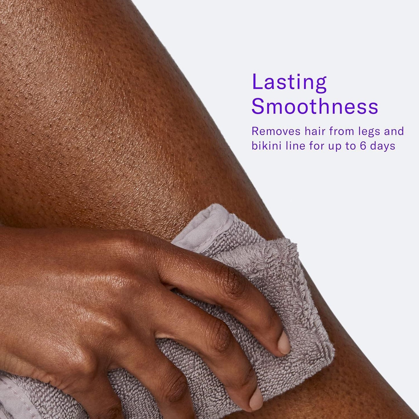 LOVILDS Body Hair Removal Cream - Gentle Formula for Sensitive Skin - Safe Up to 7 Days - Includes Spatula for Touch-Free Application